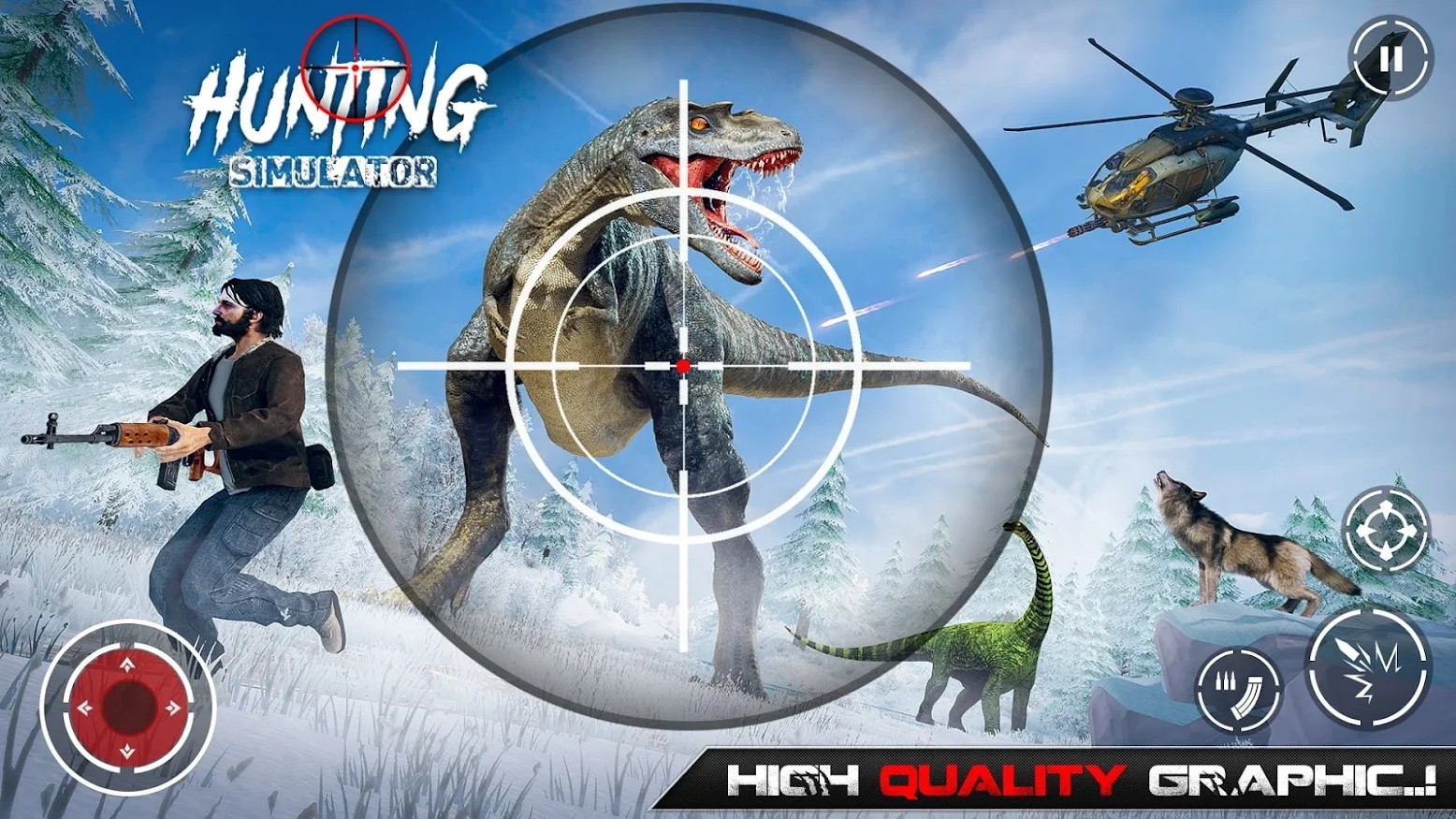 侏罗纪恐龙狩猎狙击 V1.5.4 福利版