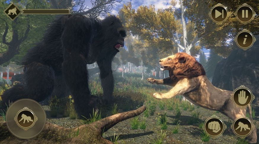 生气的大猩猩怪物打猎模拟游戏截图