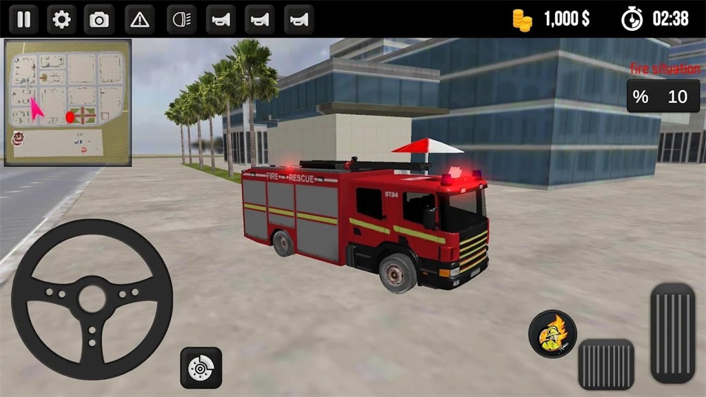 消防车模拟器2023