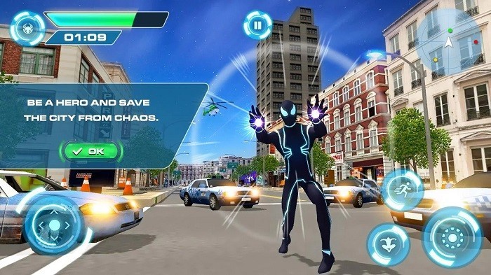 毒液超人模拟器游戏(Super Hero Fighting Incredible Crime Battle) V2.0.1 安卓版