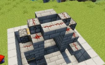 我的世界红石岩浆门怎么制作 我的世界红石岩浆门制作方法图9