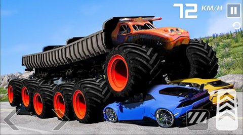 怪物卡车特技汽车最新版游戏截图
