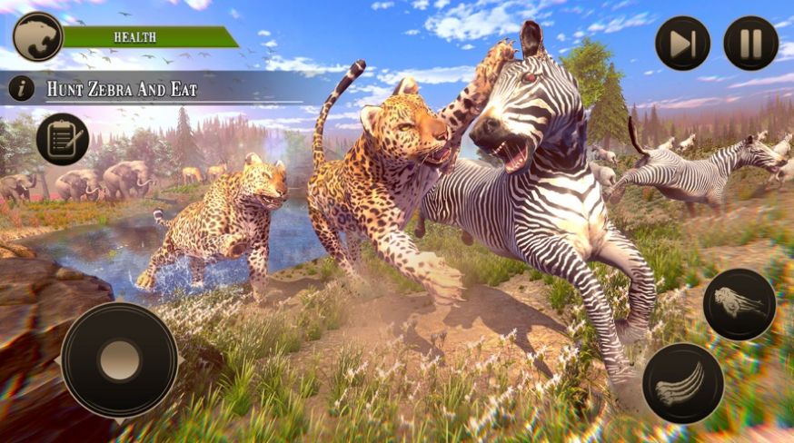 荒野豹家庭生活模拟官方版游戏截图