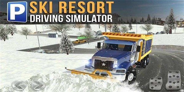 滑雪场驾驶模拟器安卓版游戏截图