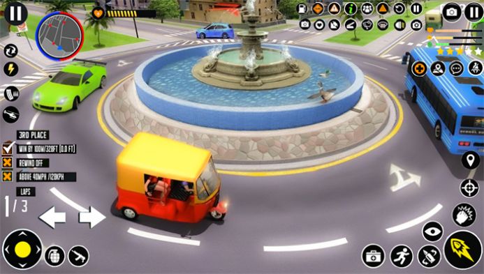 印度嘟嘟自动人力车游戏截图