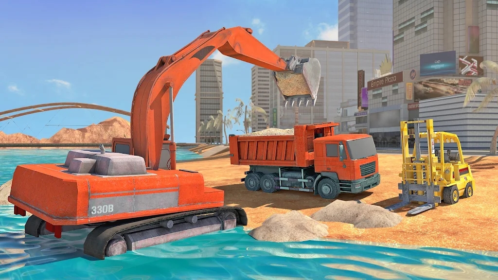挖沙机河道挖掘机免费版