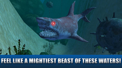 凶残鲨鱼模拟3D图3