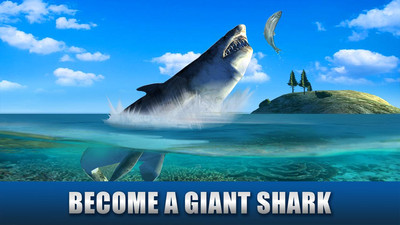 凶残鲨鱼模拟3D图2