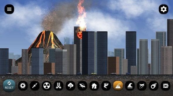 像素城市毁灭模拟器图1