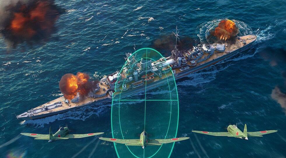 战舰世界巡洋舰飞机控制方法介绍图1